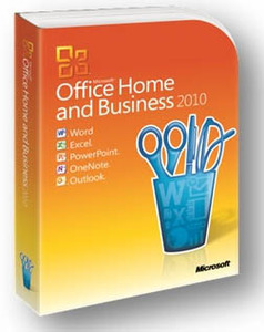 MS Office 2010 Home and Business 32-bit/x64 Russian DVD BOX (T5D-00412)