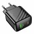 Hoco CS25A 1USB-C/1USB PD/QC 20W Black
