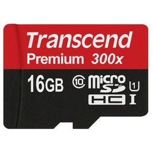 microSDHC 16GB Transcend Class 10 UHS-I Premium (TS16GUSDCU1)