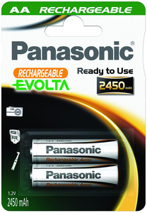 Panasonic AA EVOLTA AA 2450 mAh 2bl (HHR-3XXE/2BC)
