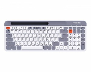 Maxxter KBW-02G-UA Wireless White/Grey