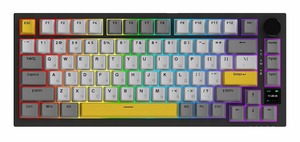Ajazz AK820 Pro Gift Switch RGB With Screen Wireless Black (AK820PRO-G-BGY)