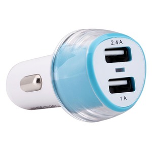 NILLKIN Jelly Car charger - 2.4A (Blue) 