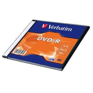 Verbatim DVD-R 4.7Gb 1pcs 43547