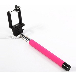 Monopod for Selfie Z07-5S Cable Pink
