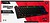 HyperX Alloy Origins Core PBT Red USB RGB ENG/UA Black(639N7AA)