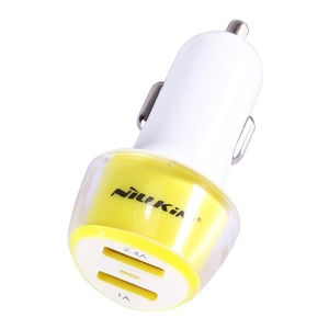 NILLKIN Jelly Car charger - 2.4A (Yellow) 