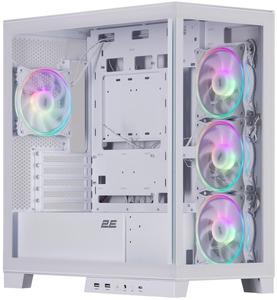 Корпус 2E GAMING Fantom GK701W без БЖ  White (2E-GK701W)