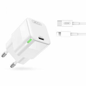 XO CE06 PD 30W GaN + Type-C to Lightning Cable White