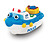 WOW TOYS Police Boat Perry 