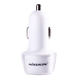 NILLKIN Jelly Car charger - 2.4A (White) 
