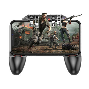 Hoco GM7 Eagle six finger game controller Black