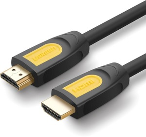 UGREEN HD101 HDMI Round Cable 1m (Yellow/Black) UGR-10115