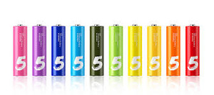 ZMi Rainbow AAA batteries (AA701) (NQD4001RT) 10bl