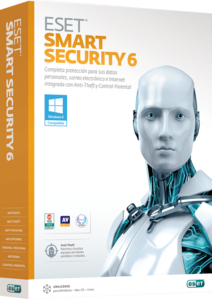 ESET Smart Security 6 BOX (2ПК 1рік)