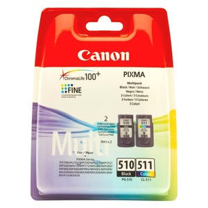 Canon PG-510/CL-511 (2970B010) Multipack + Paper