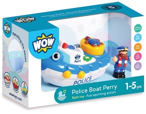 WOW TOYS Police Boat Perry 