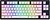 Hator Skyfall 80 Aurum Lemon Black/White (HTK3180UA)