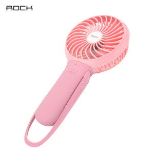 Rock Hand-hold Fan F11 (Pink) 