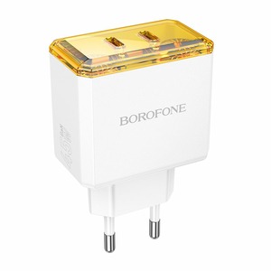 Borofone BAS33A 2USB-C 45W White