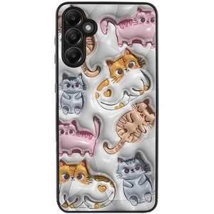 TPU+PC Prisma Fluffie Samsung Galaxy A56 5G Kittens