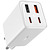 Baseus GaN6 Pro 2 Type-C + 2 USB 65W (White) (P10162701213-00)