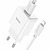 Hoco C106A Leisure single port + Lightning Cable White