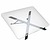 HOCO HD9 Action metal folding notebook holder Metal gray (6942007626378)