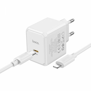 Hoco CS13A Ocean PD20W + Type-C to Lightning Cable White