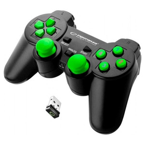 Esperanza Gladiator Black/Green (EGG108G)