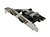 Dynamode RS232 (COM) 2 канала чипсет WCH 382 PCI-E, LP-низкопрофильная планка (RS232-2port-PCIE-LP)