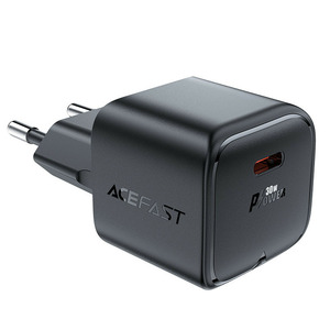 ACEFAST A77 Mini PD30W GaN USB-C Black