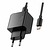 Hoco CS17A USB-A QC 22.5W + Type-C Cable Black
