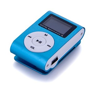 MP3 player metal blue+fm+LCD