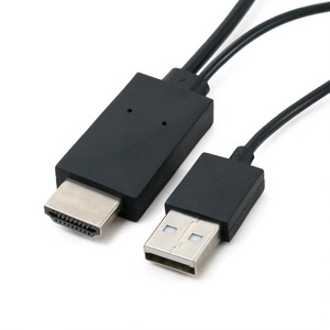 Extradigital MHL, microUSB (5pin) M, USB M-HDMI AM (1.8m) KBV1683
