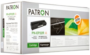 Patron EXTRA Label CT-CAN-EP-22-PN-R