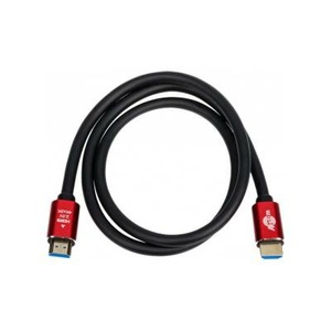 Atcom HDMI-HDMI Red/Gold, пакет, довжина 2 м, 4K, ver 2.0 (24942)