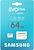 microSDXC 64GB Samsung Evo Plus +SD-adapter  (MB-MC64SA/EU)