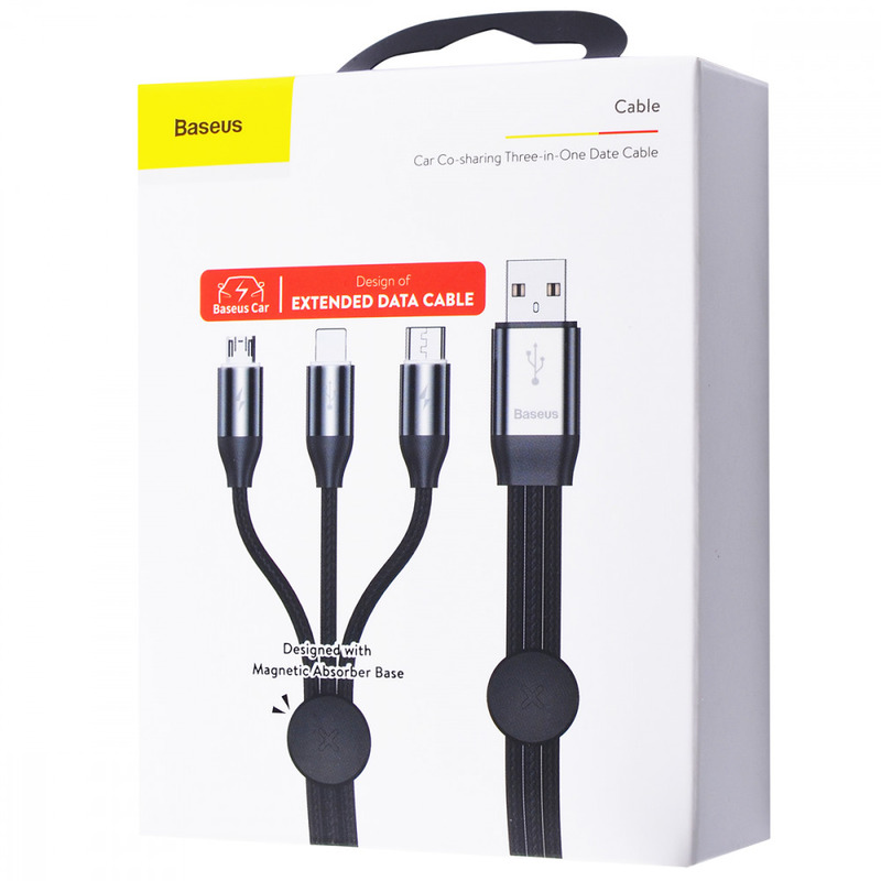 Устройство baseus. Кабель Baseus camltwj-01. Baseus кабель one for three. Baseus Fabric 3-in-1 flexible Cable USB for m+l+t 3.5a 1.2m Dark Gray. Кабель USB универсальный - Lightning /2x-Type-c Baseus camltwj-01 3-in-1 1.5 м 3.5a Black 204973.