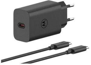 Motorola MC-682N 68W + Type-C to Type-C 1m Cable Black (PG38C06281)