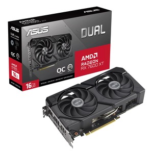 Asus Radeon RX 7600 XT Dual OC Edition 16GB GDDR6 (DUAL-RX7600XT-O16G)
