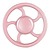 PINO Finger Spinner Circle Chrome (Pink)