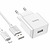 Hoco C106A Leisure single port + Lightning Cable White