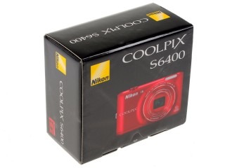 Цифровий фотоапарат Nikon Coolpix S6400 Red (VNA192E1