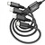 HOCO X76 Super Combo 4-in-1 (2L+-C+M) 2A 1m Black