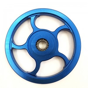 PINO Finger Spinner Circle Chrome (Blue)
