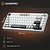 GamePro Genesis Silverlight MK126 YH Switches Grey