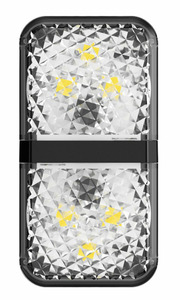 Baseus Door open warning light（2pcs/pack）Black (CRFZD-01)