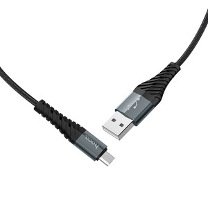 HOCO X38 Cool MicroUSB Cable 1m Black