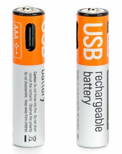 ColorWay AAА USB-С 590 мАЧ 1.5В (Li-Polymer) (2pc.) (CW-UBAAA-09)